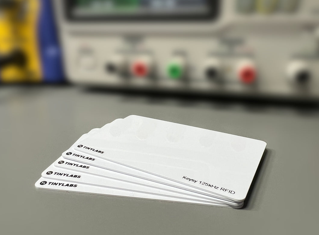 Keysy Rewritable Keycards (5-pack)
