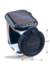 Keysy Key Fob Holder for Watch Band RFID (Black)