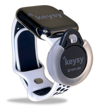 Keysy Key Fob Holder for Watch Band RFID (Black)